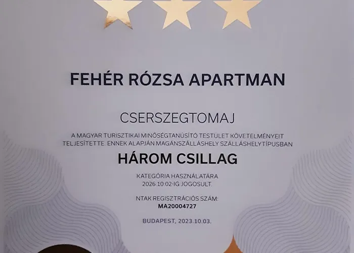 דירה Feher Rozsa צ'רסגטומאי